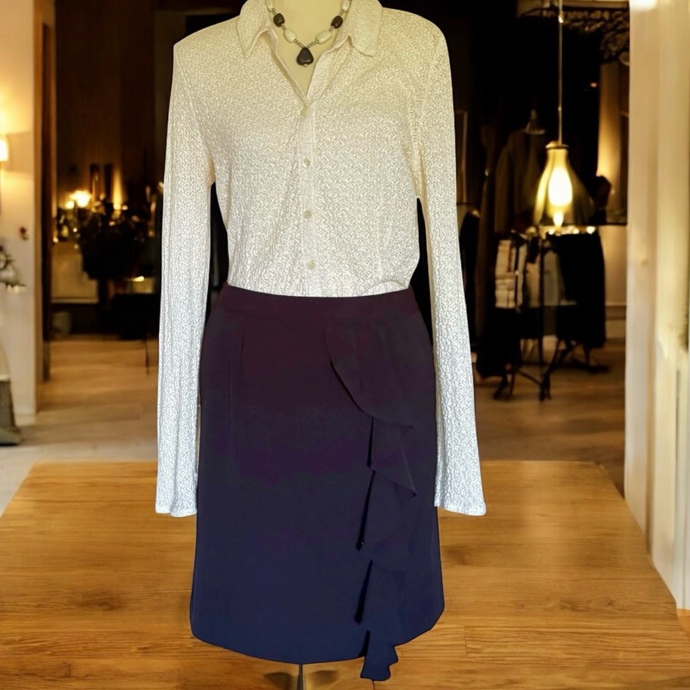 🌹HOST PICK🌹 Adrienne Vittadini Fresco Ruffled Skirt